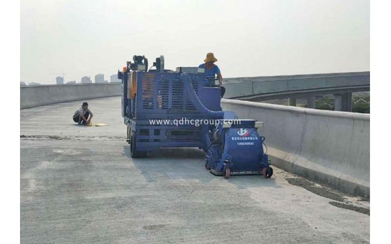 移動拋丸機在橋面施工時需要注意哪幾點問題？